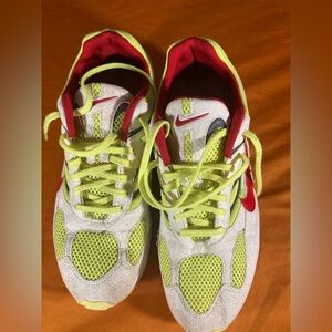 Nike Kids' Red and Yellow Athletic Shoes